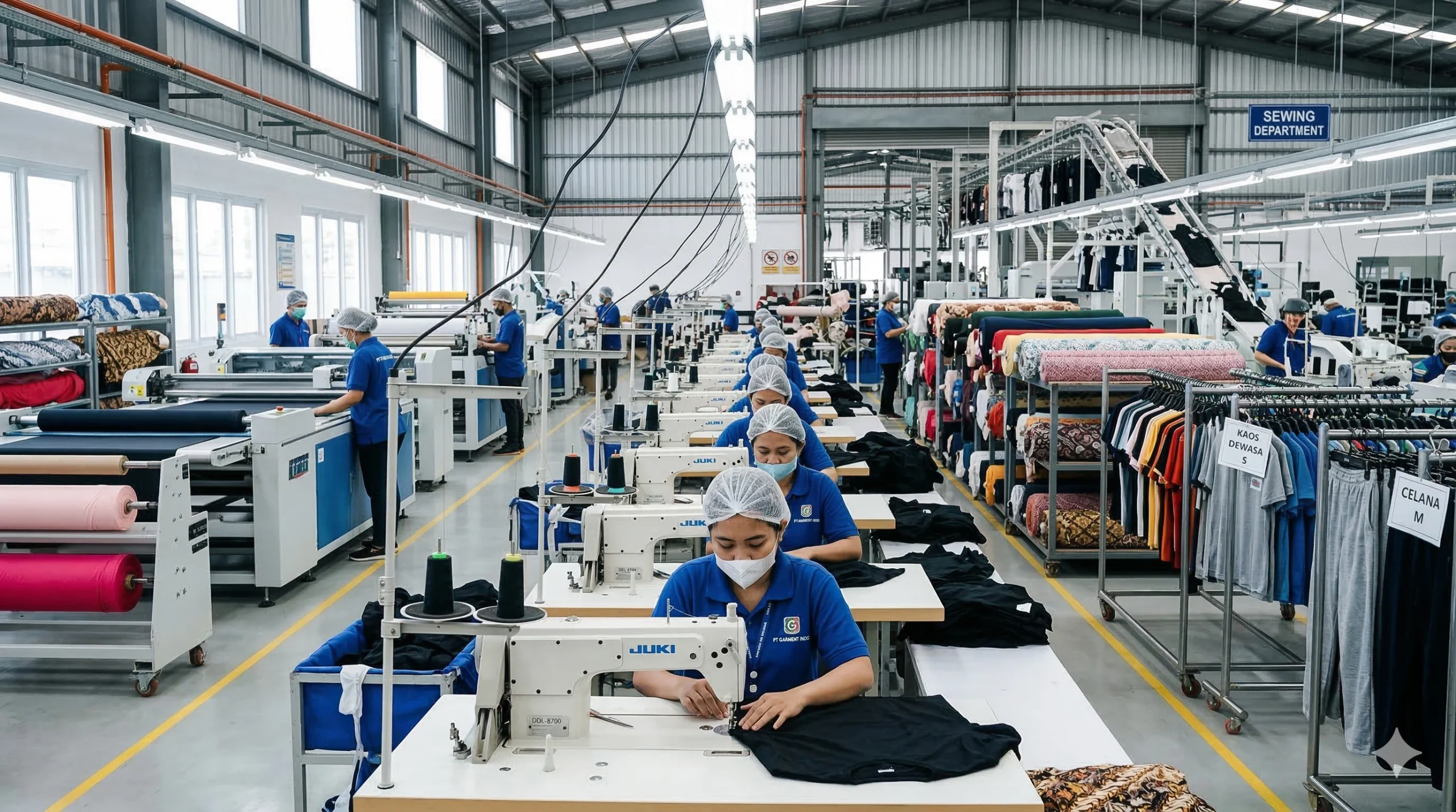 You are currently viewing Jasa Manufaktur Tekstil dan Garmen